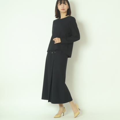 両面微起毛フラップ付タイトスカート  U2287H-25