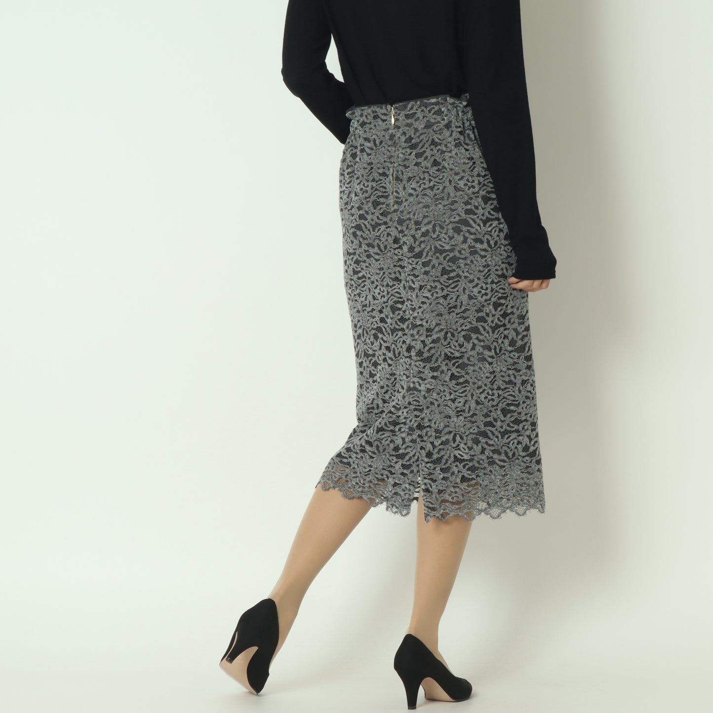 モールレースタイトスカート U2262H-25