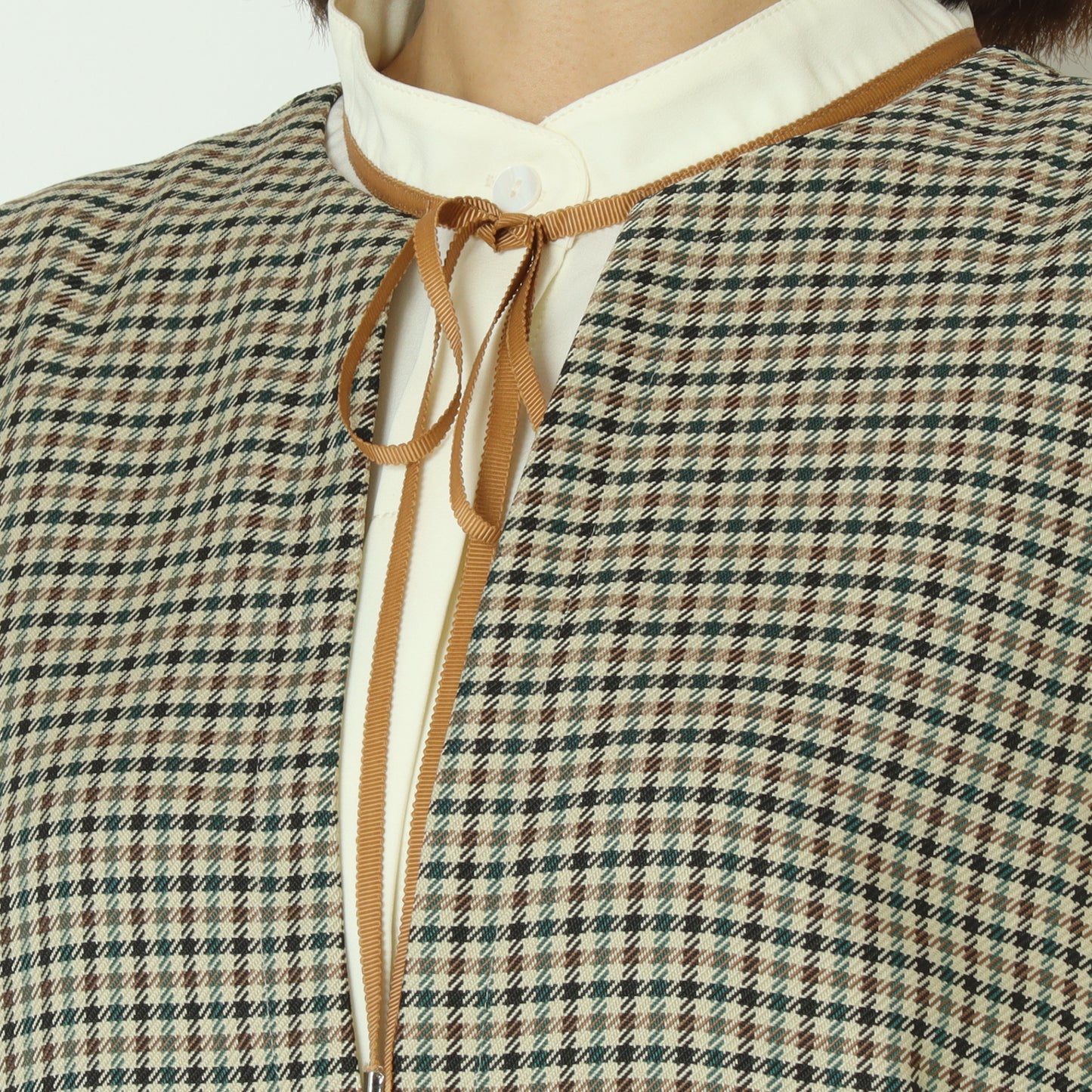 チェックジャンパースカート  U2284H-25