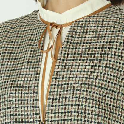 チェックジャンパースカート  U2284H-25