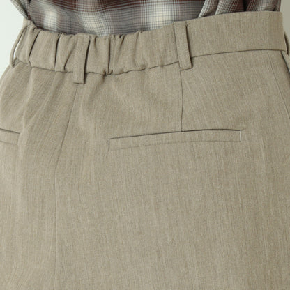 ソフト裏起毛インタックワイドパンツ 4822A-25