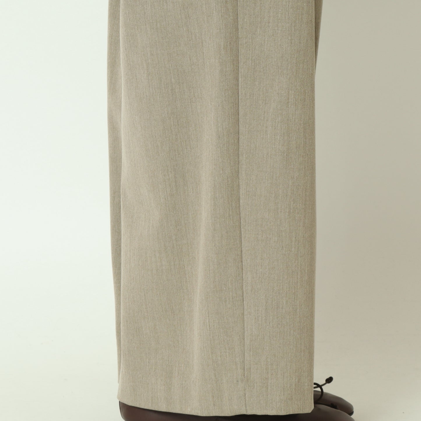 ソフト裏起毛インタックワイドパンツ 4822A-25