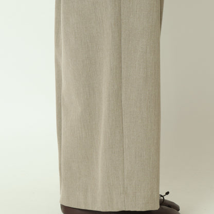 ソフト裏起毛インタックワイドパンツ 4822A-25