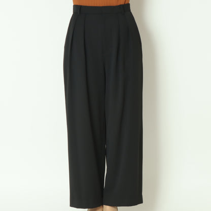 ソフト裏起毛インタックワイドパンツ 4822A-25