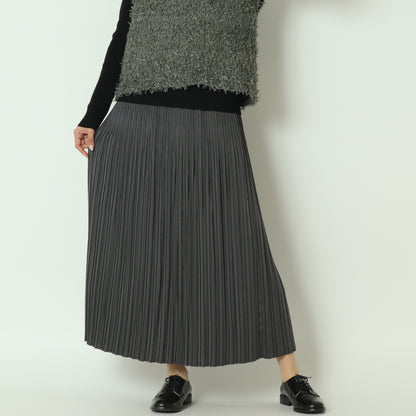 ミックスリンクルプリーツスカート U2278H-25