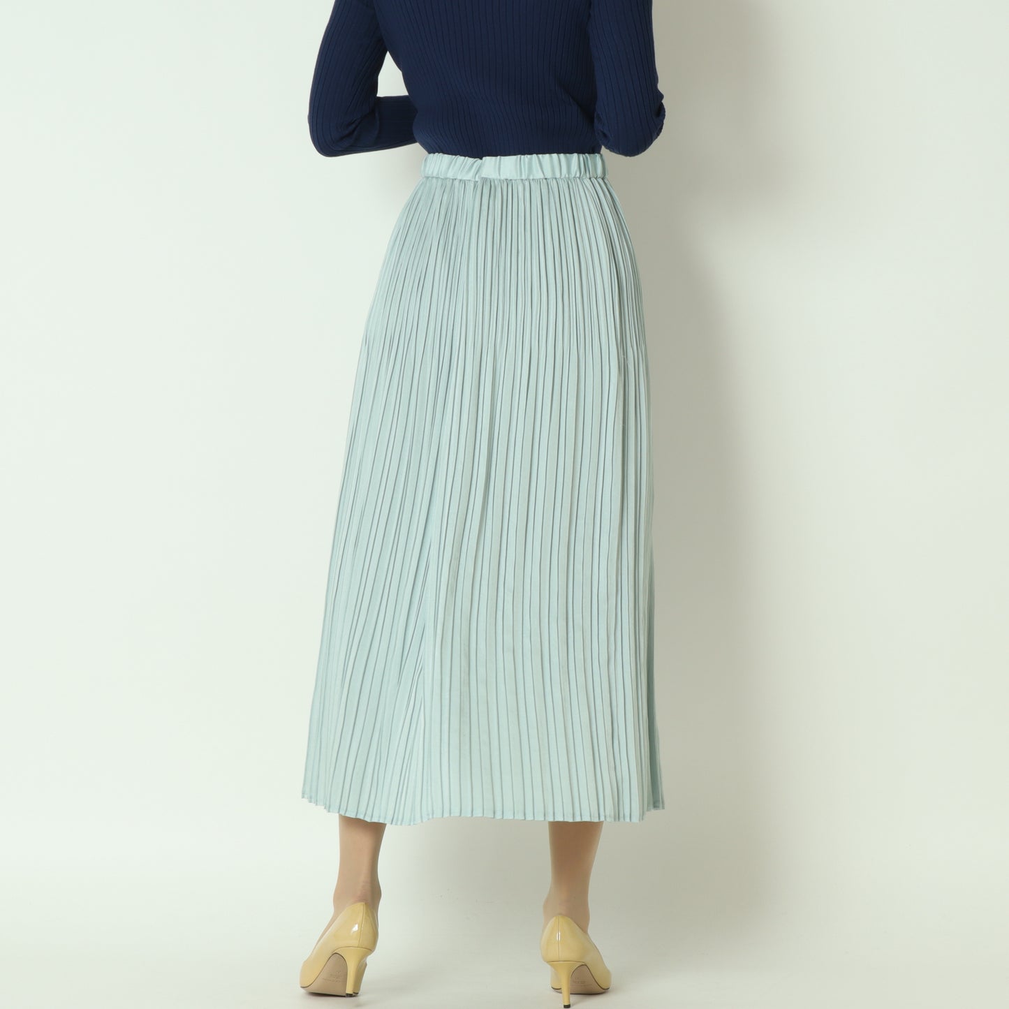 ミックスリンクルプリーツスカート U2278H-25