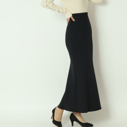 ソフトダンボールニットマーメイドスカート J4688A-24