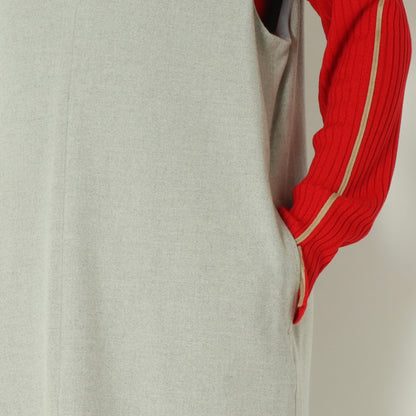 Vネックジャンパースカート U2324H-25