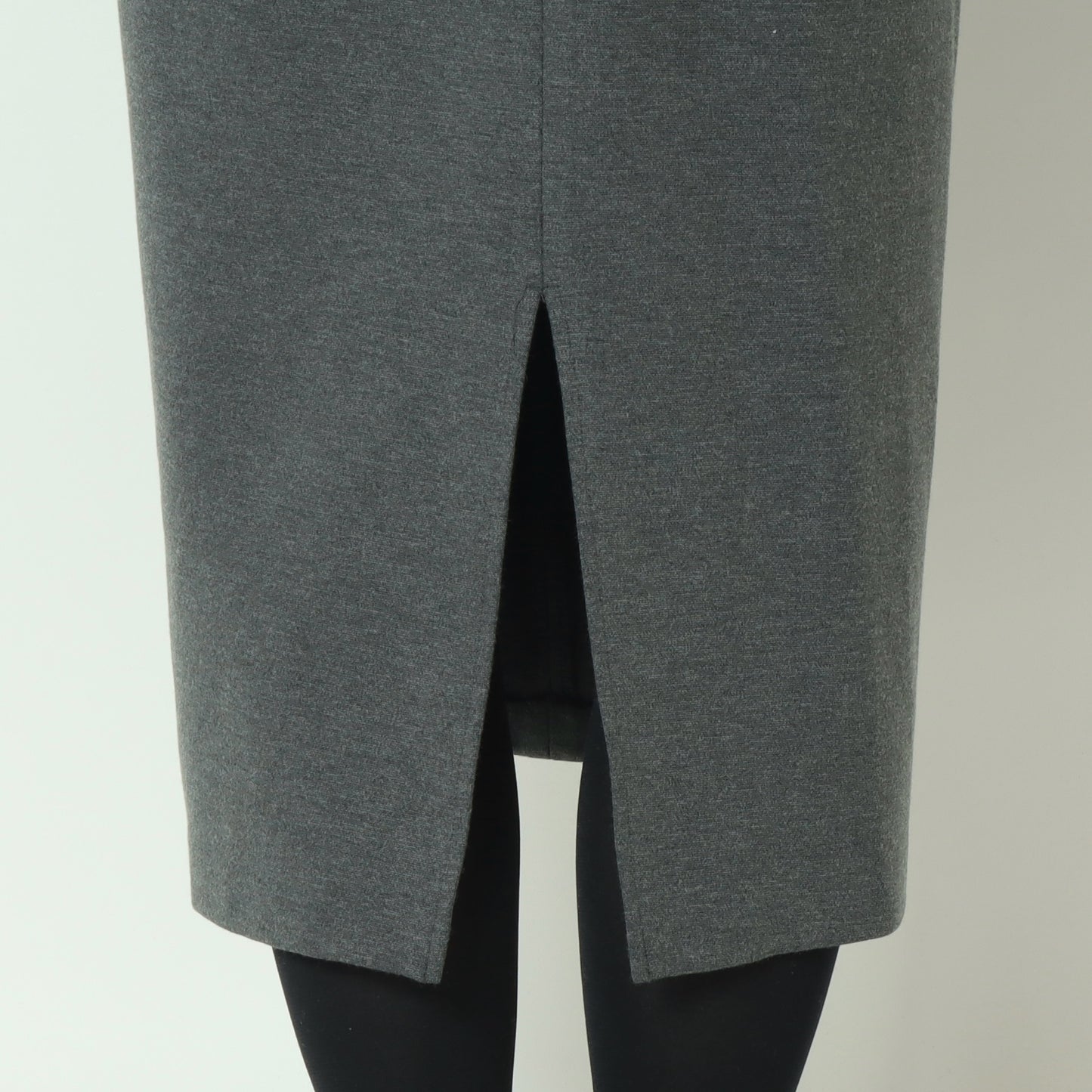 Vネックロングスリーブワンピース U2323H-25