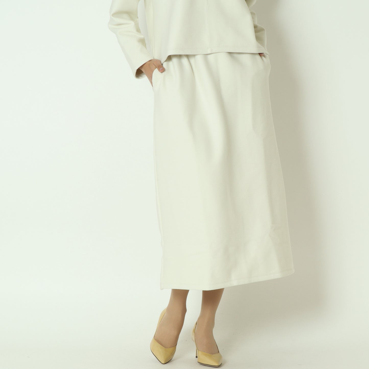 マイクロベロアIラインスカート  7551301