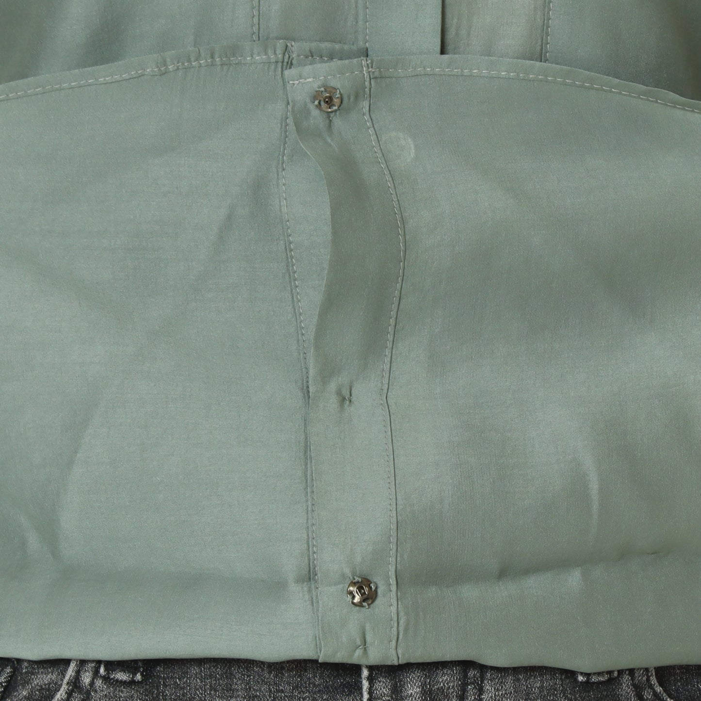 グロッシーシャツブラウス  531406