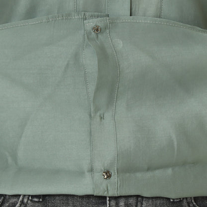 グロッシーシャツブラウス  531406