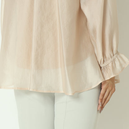 シアーボウタイブラウス  531409