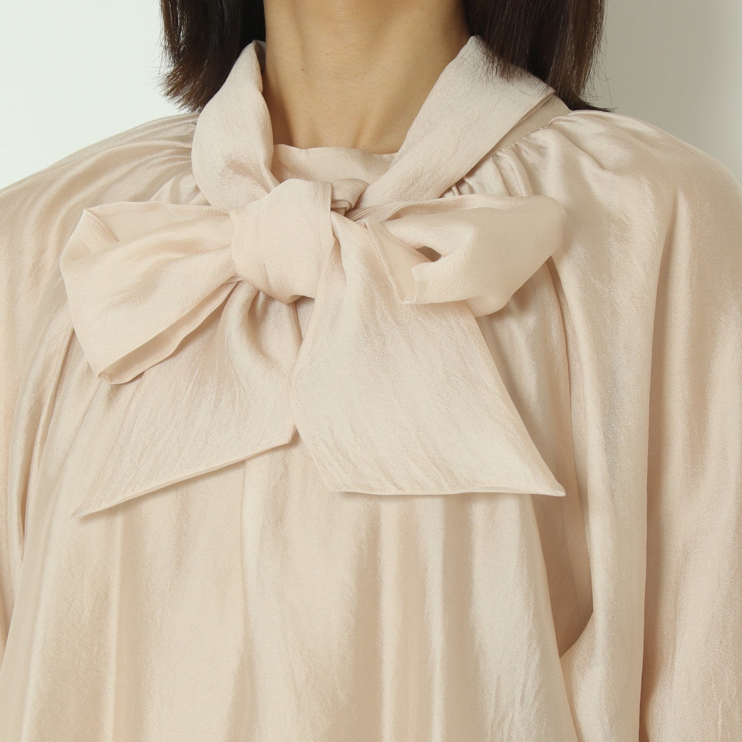 シアーボウタイブラウス  531409