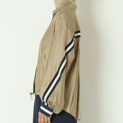 ドロストラインレーヨンブラウス  531421