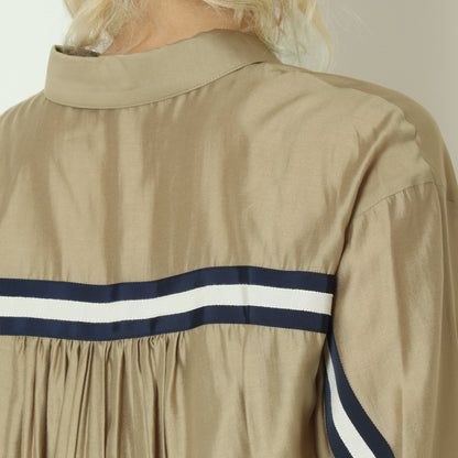 ドロストラインレーヨンブラウス  531421