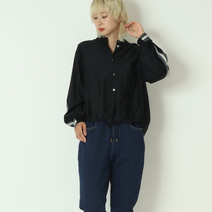 ドロストラインレーヨンブラウス  531421