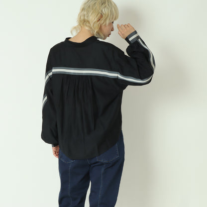 ドロストラインレーヨンブラウス  531421