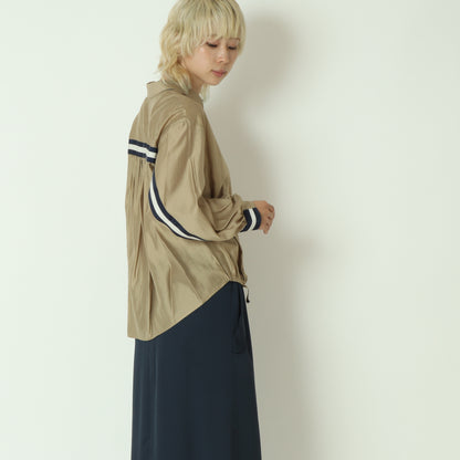 ドロストラインレーヨンブラウス  531421