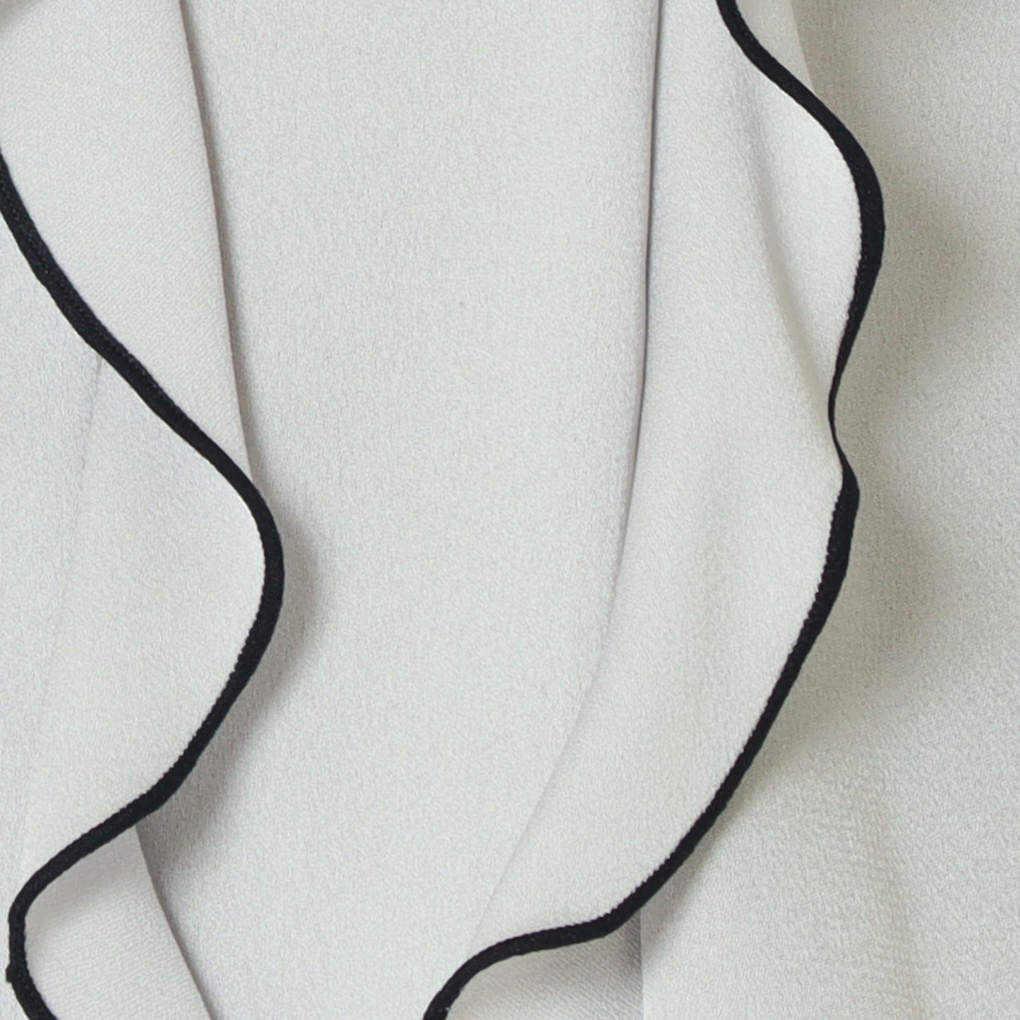 バイカラーフリルラインブラウス  531436