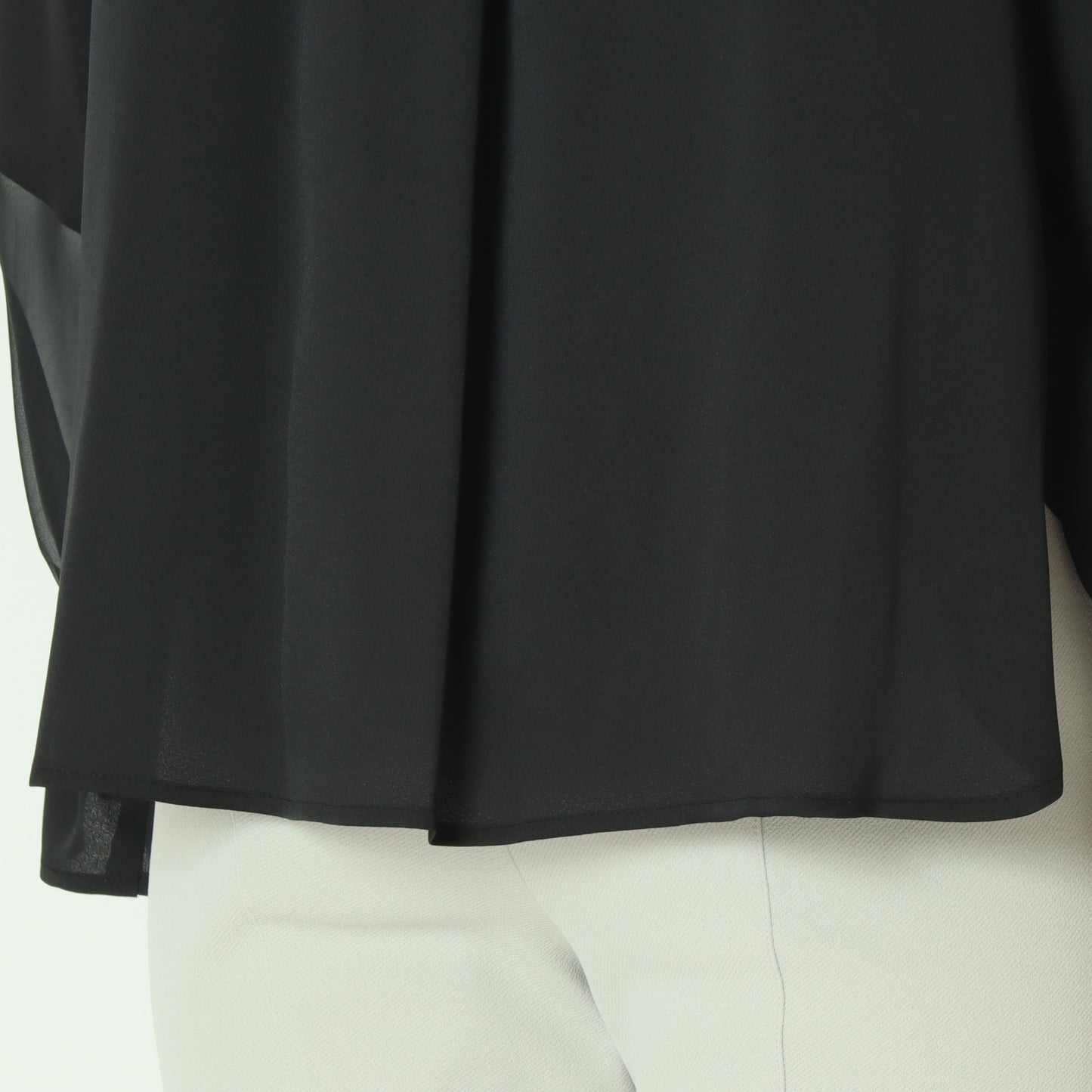 切り替えシアースリーブブラウス  531437