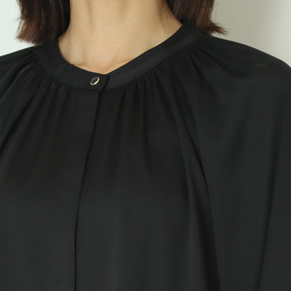 切り替えシアースリーブブラウス  531437