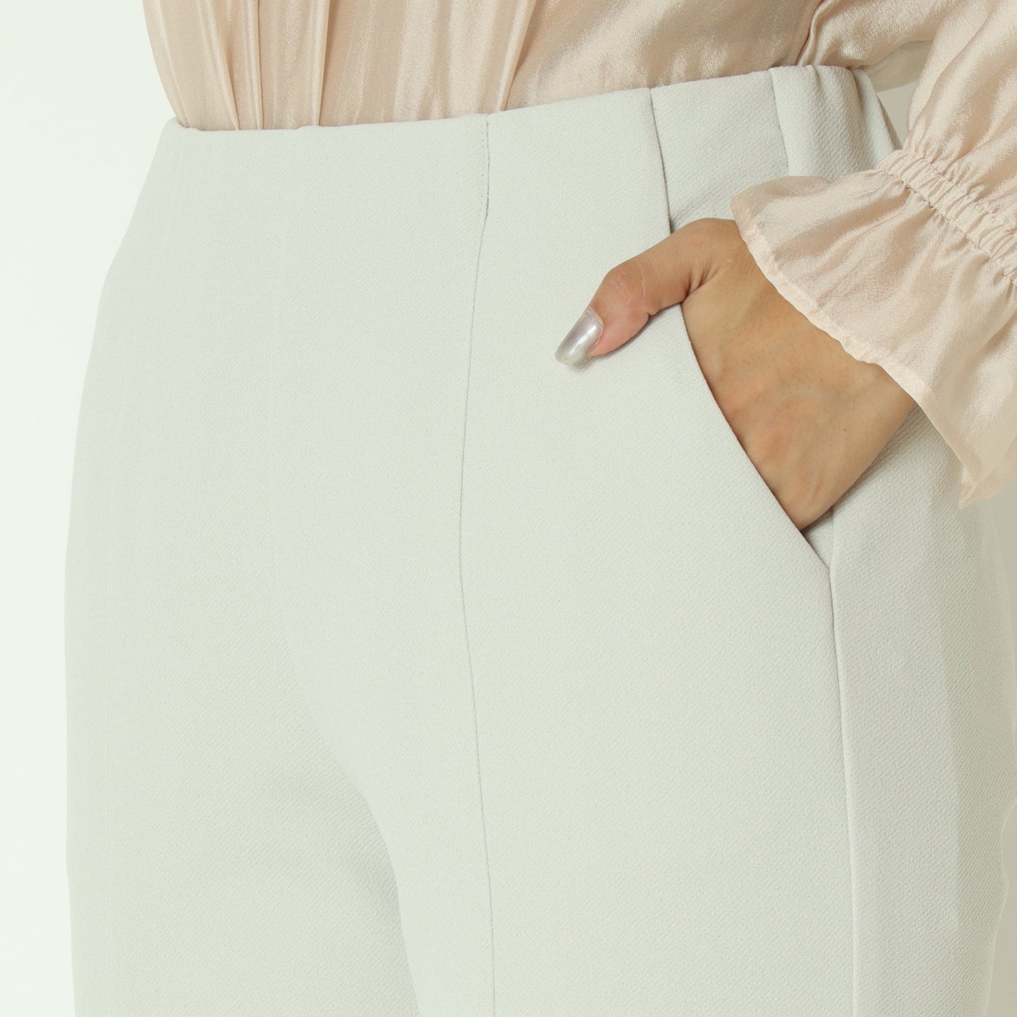 フロントスリットパンツ  531614