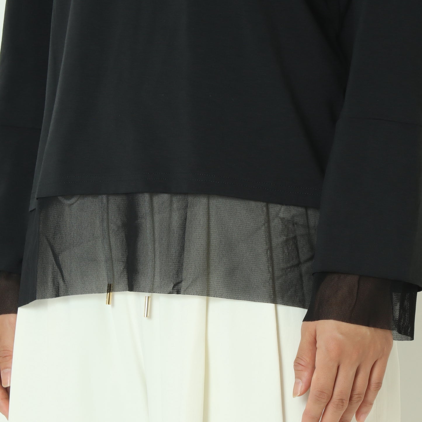 シアードッキングハイネックカットソー  533904