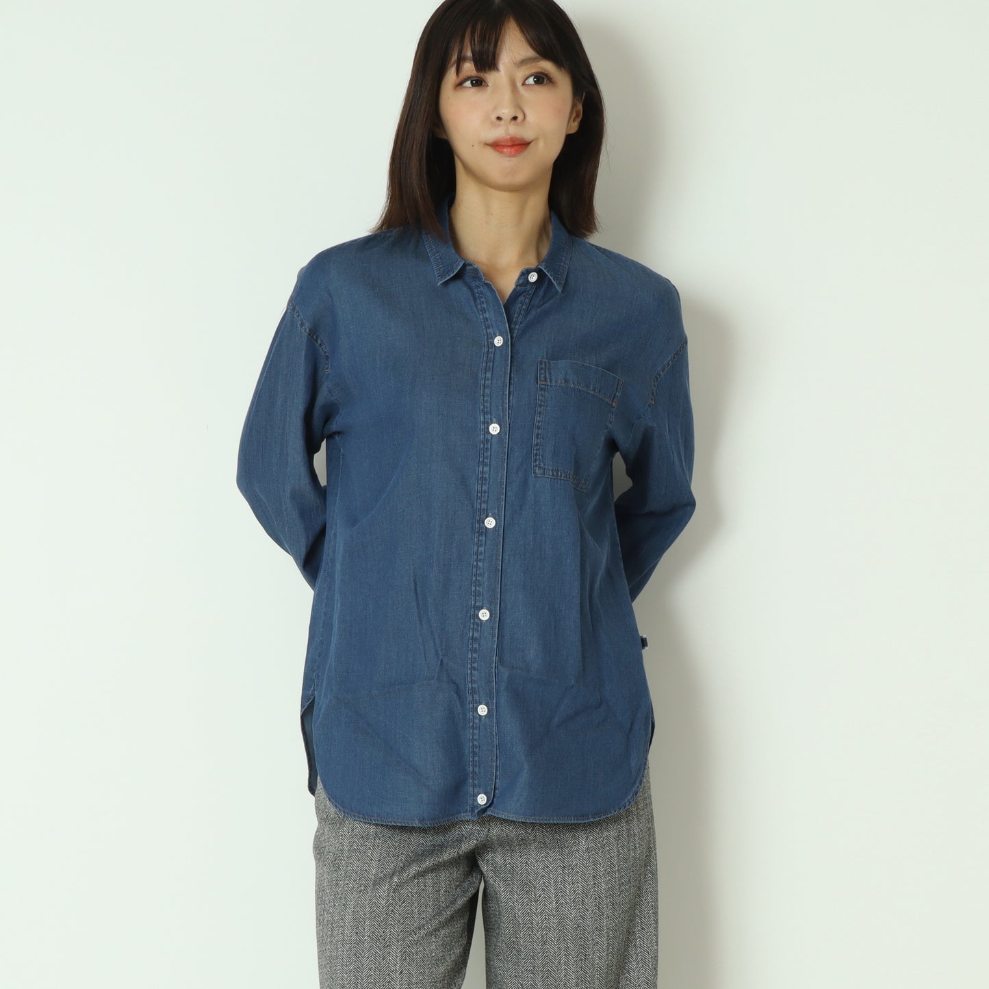 セルロースシャツブラウス  531455