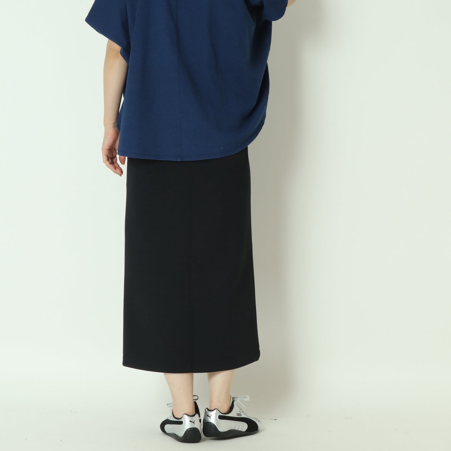バックスリットロングスカート  531625