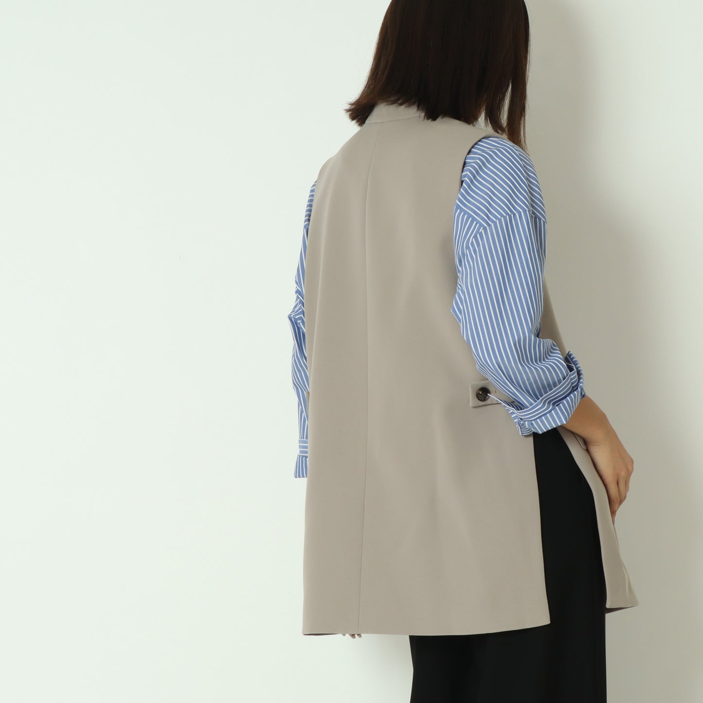 ノーカラージレベスト　532411