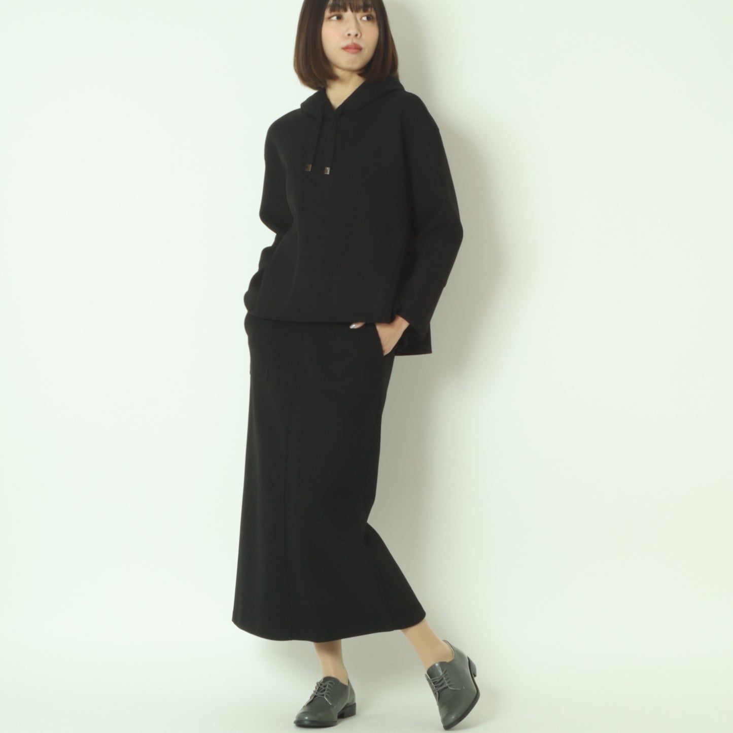 ウールライクペンシルスカート 531657