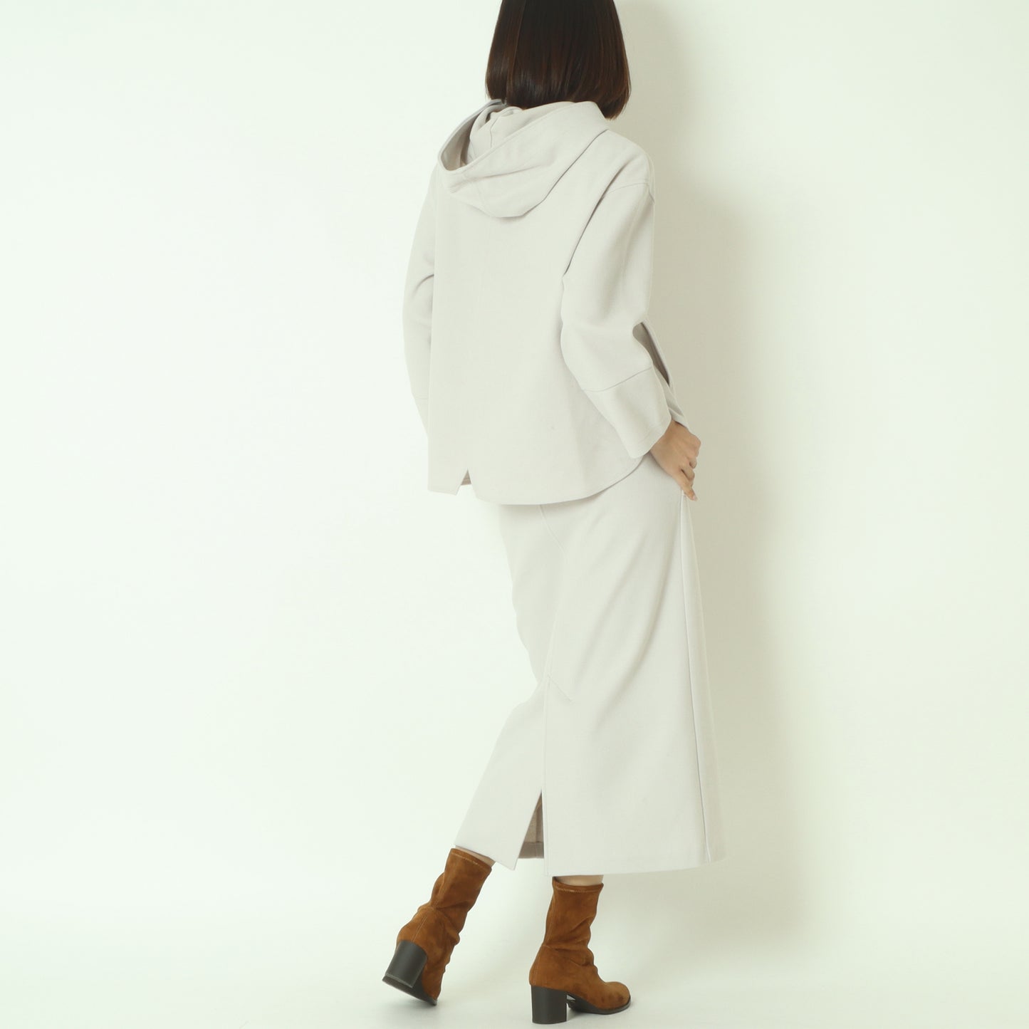 ウールライクペンシルスカート 531657