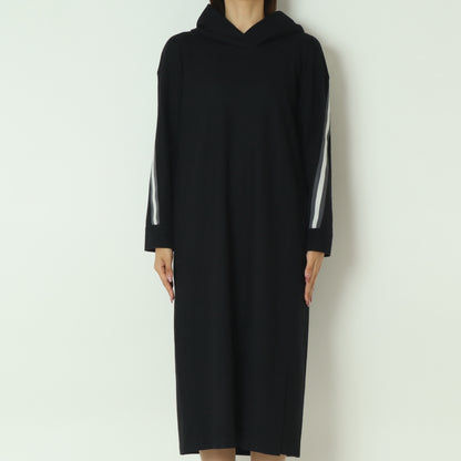 ラインデザインウールワンピース  531119