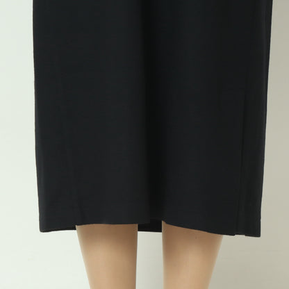 ラインデザインウールワンピース  531119