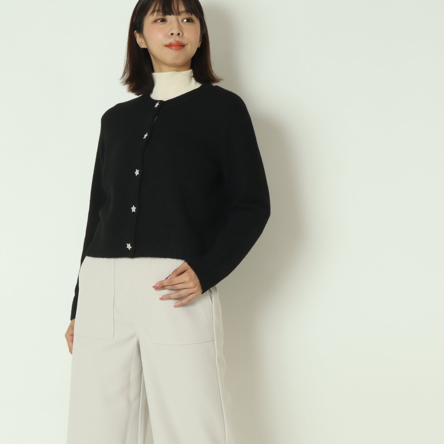 星釦カーディガン  531936