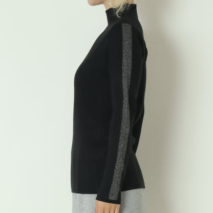 ラメライン入りリブニット  531913