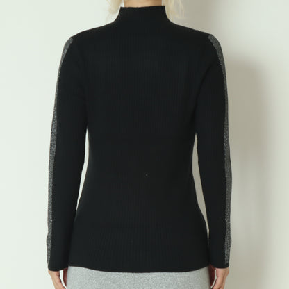 ラメライン入りリブニット  531913