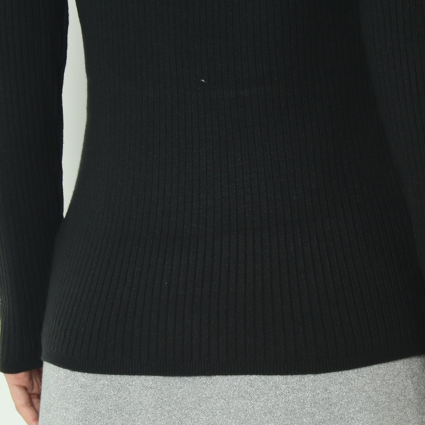 ラメライン入りリブニット  531913