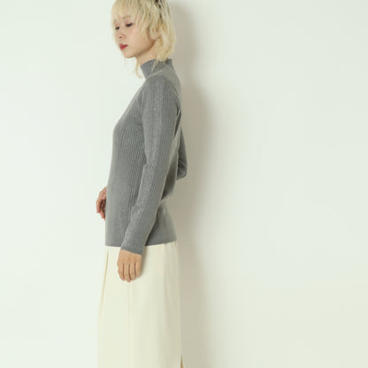 ラメライン入りリブニット  531913