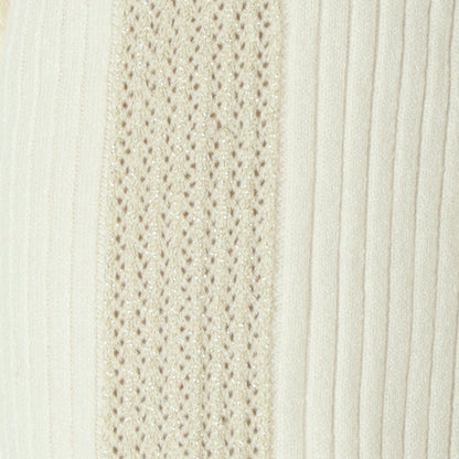 ラメライン入りリブニット  531913