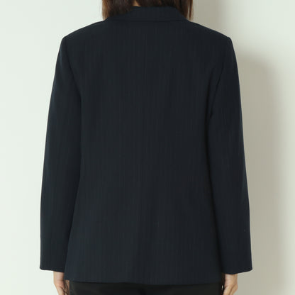 ストライプライニングテーラードダブルジャケット531471