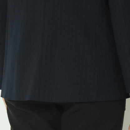 ストライプライニングテーラードダブルジャケット531471