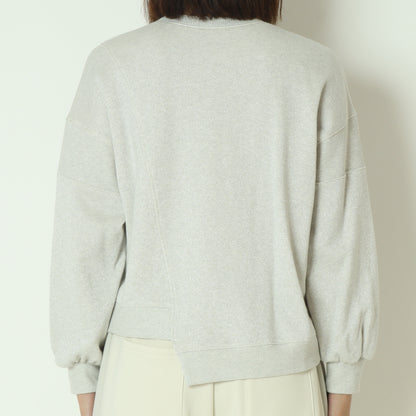 アシンメトリーラメスウェット 532925