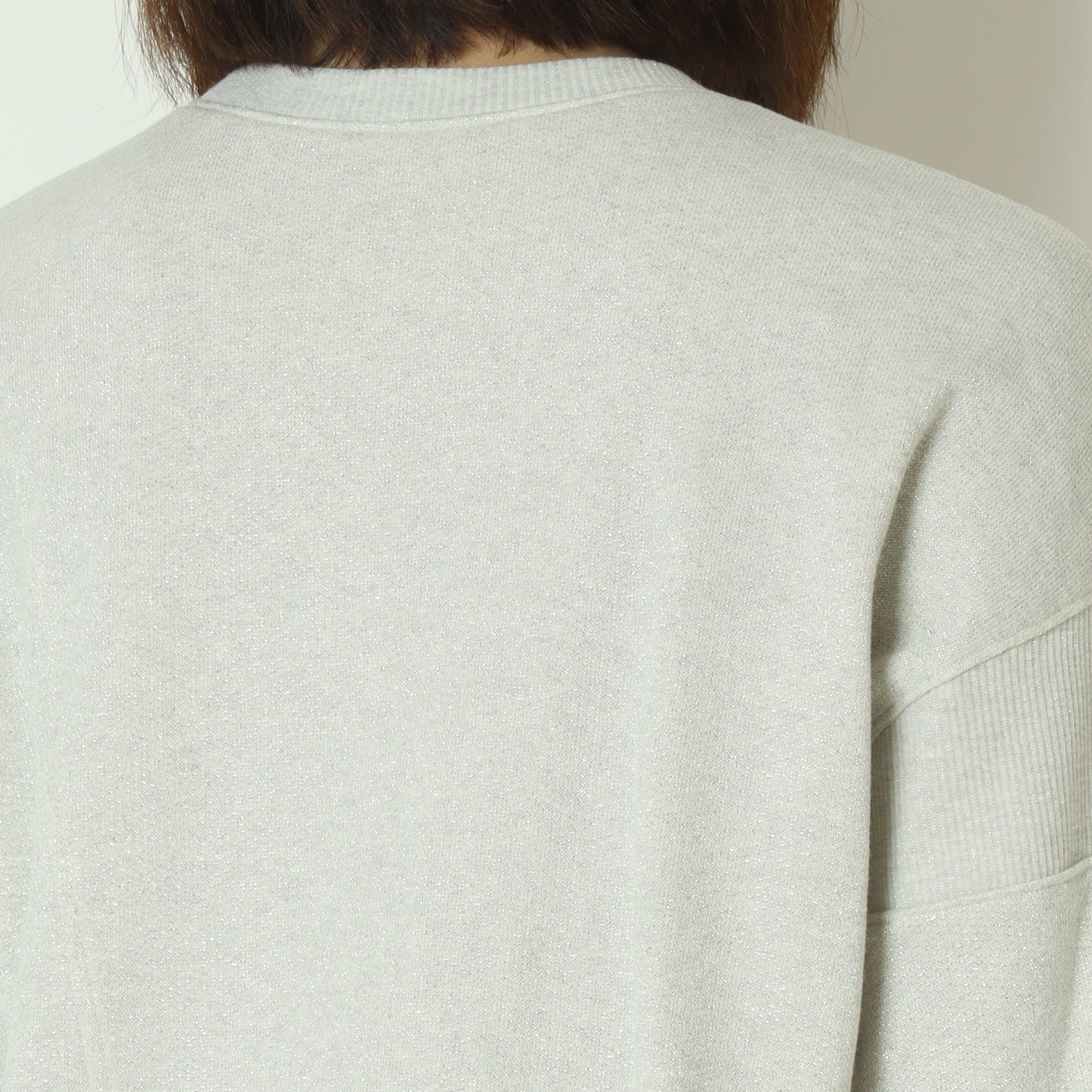 アシンメトリーラメスウェット 532925