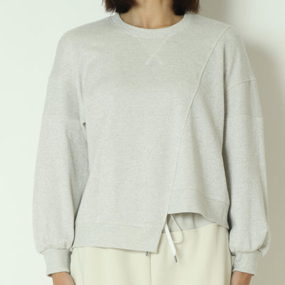 アシンメトリーラメスウェット 532925