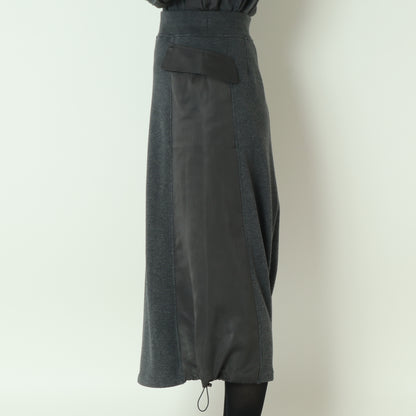 異素材ドッキングスウェットスカート  531667