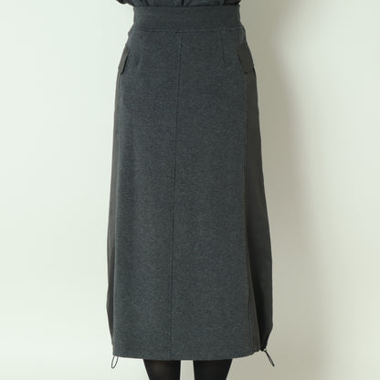異素材ドッキングスウェットスカート  531667