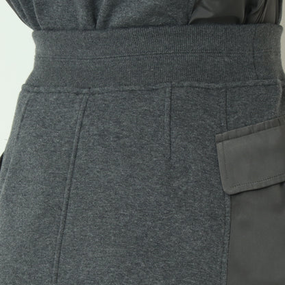 異素材ドッキングスウェットスカート  531667