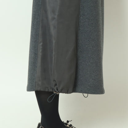 異素材ドッキングスウェットスカート  531667